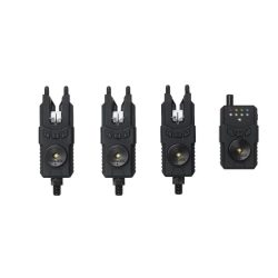 PROLOGIC CUSTOM SMX MKII BITE ALARM SET 3+1 RED/GREEN/YELLOW kapásjelző szett